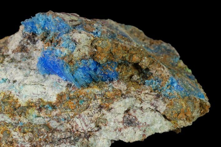 Vibrant Blue Chalcanthite - Mina Ojuela, Mexico #136841